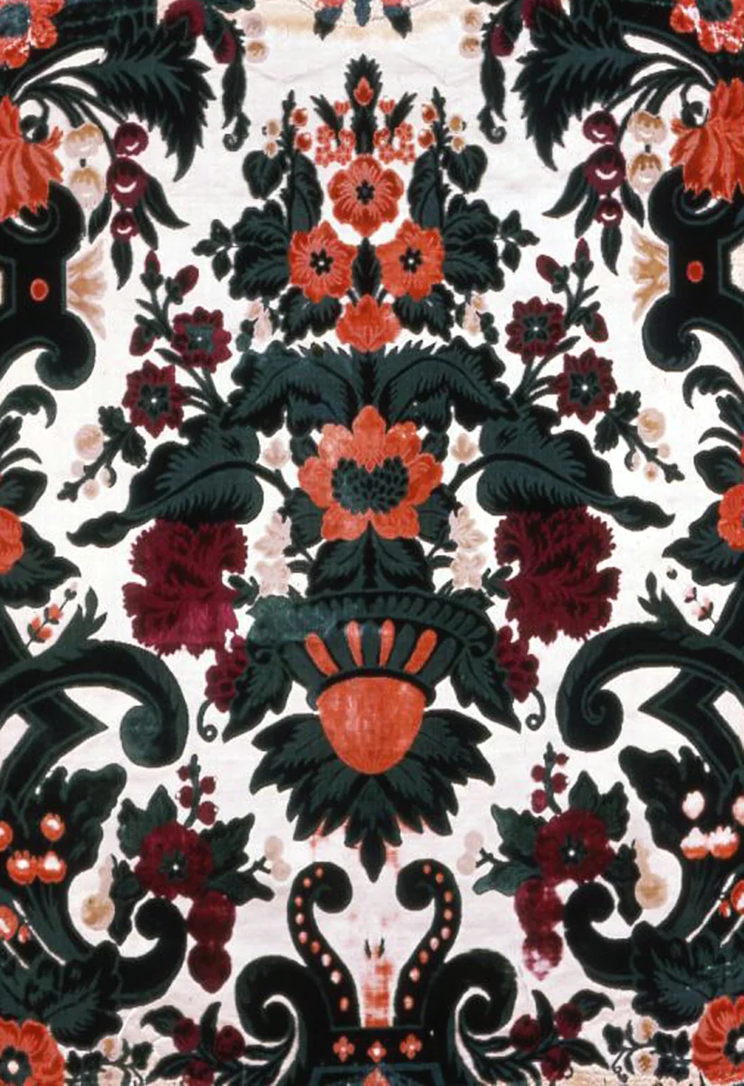 Panel by Italy, Genoa, textile, 1700-1725