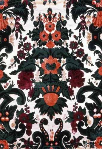 Panel by Italy, Genoa, textile, 1700-1725