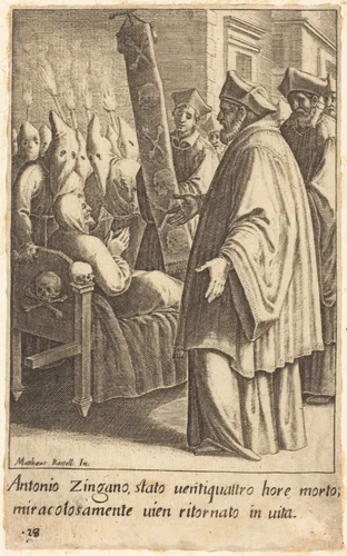 Antonio Zingano by Jacques Callot; Matteo Rosselli, print, 1619