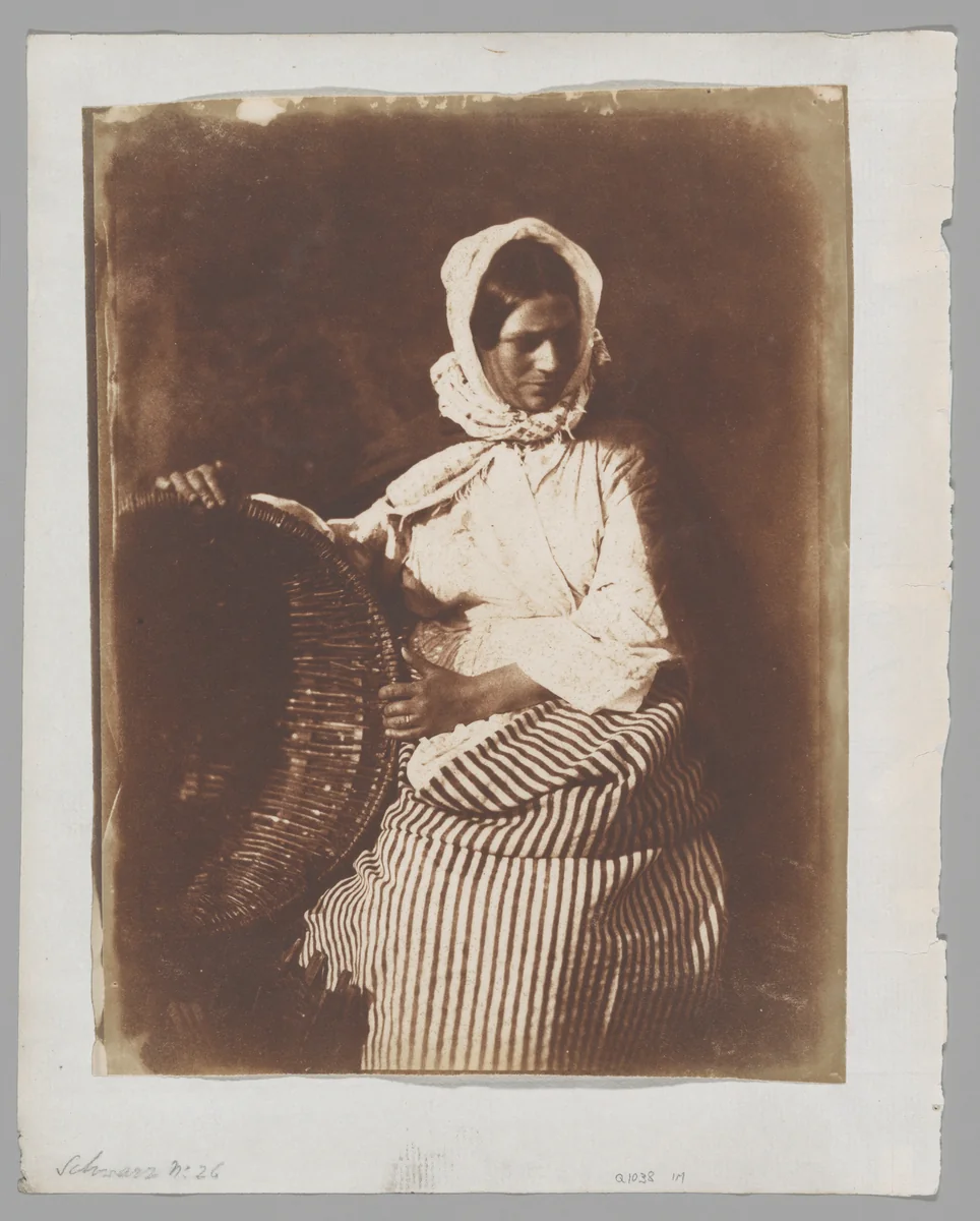 Mrs. Elizabeth (Johnstone) Hall by Hill and Adamson, photograph, 1843-1846