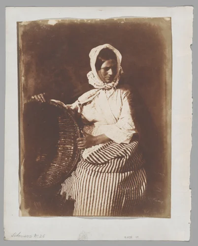 Mrs. Elizabeth (Johnstone) Hall by Hill and Adamson, photograph, 1843-1846