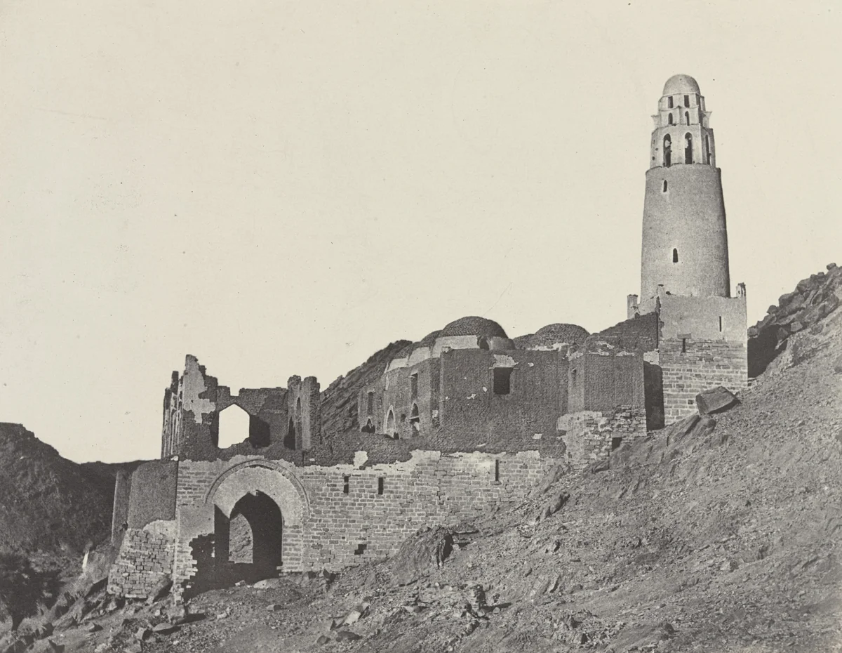 Mosquée de Bellal by Maxime Du Camp, photograph, 1849