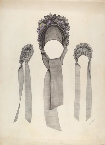 Hat by Lucien Verbeke, index of american design, 1937