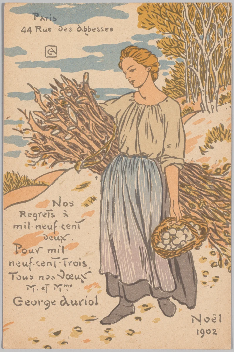 Noel by George Auriol, print, 1902