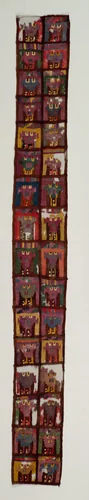 Band with Trophy Heads by Unknown, textile, -100-700
