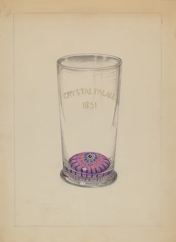 Tumbler by Gertrude Lemberg, index of american design, 1936