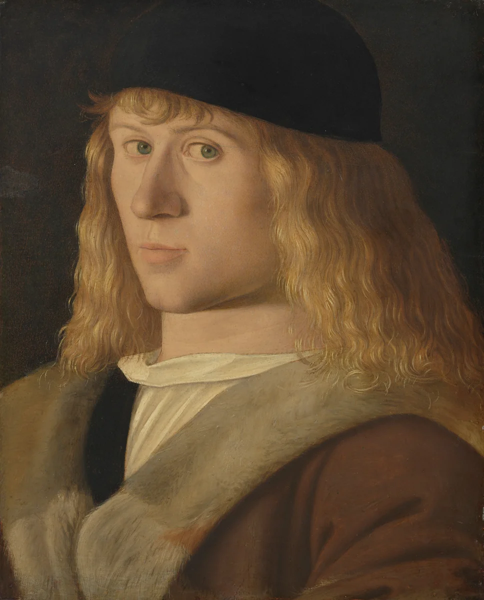 Portrait of a Young Man by Venetian 16th Century, painting, 1505