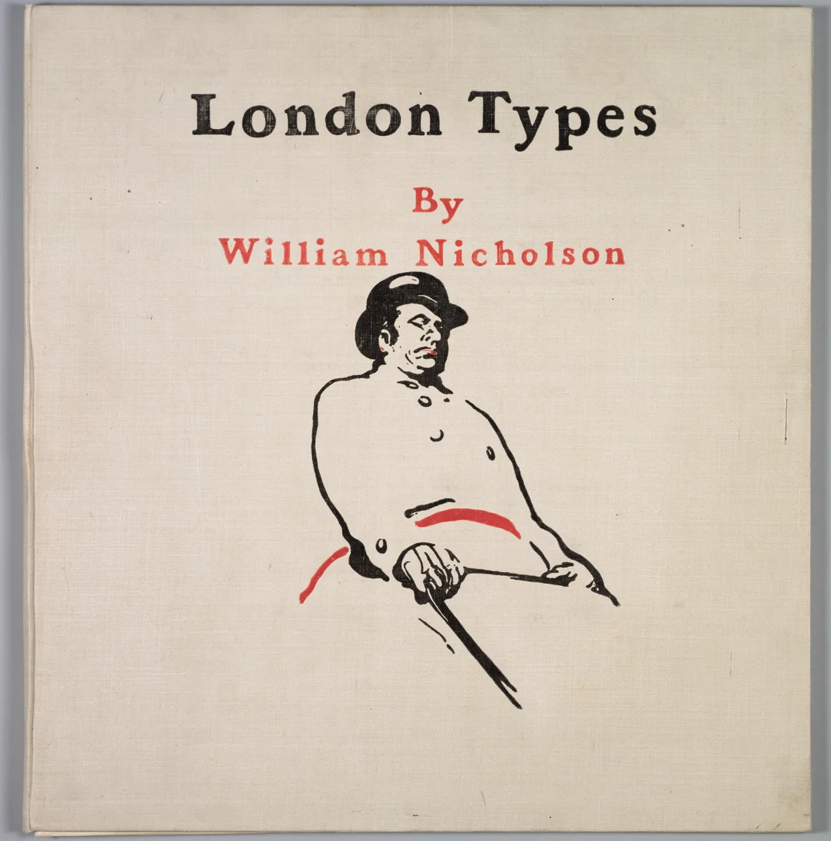 London Types: Cover by William Nicholson, other, 1898