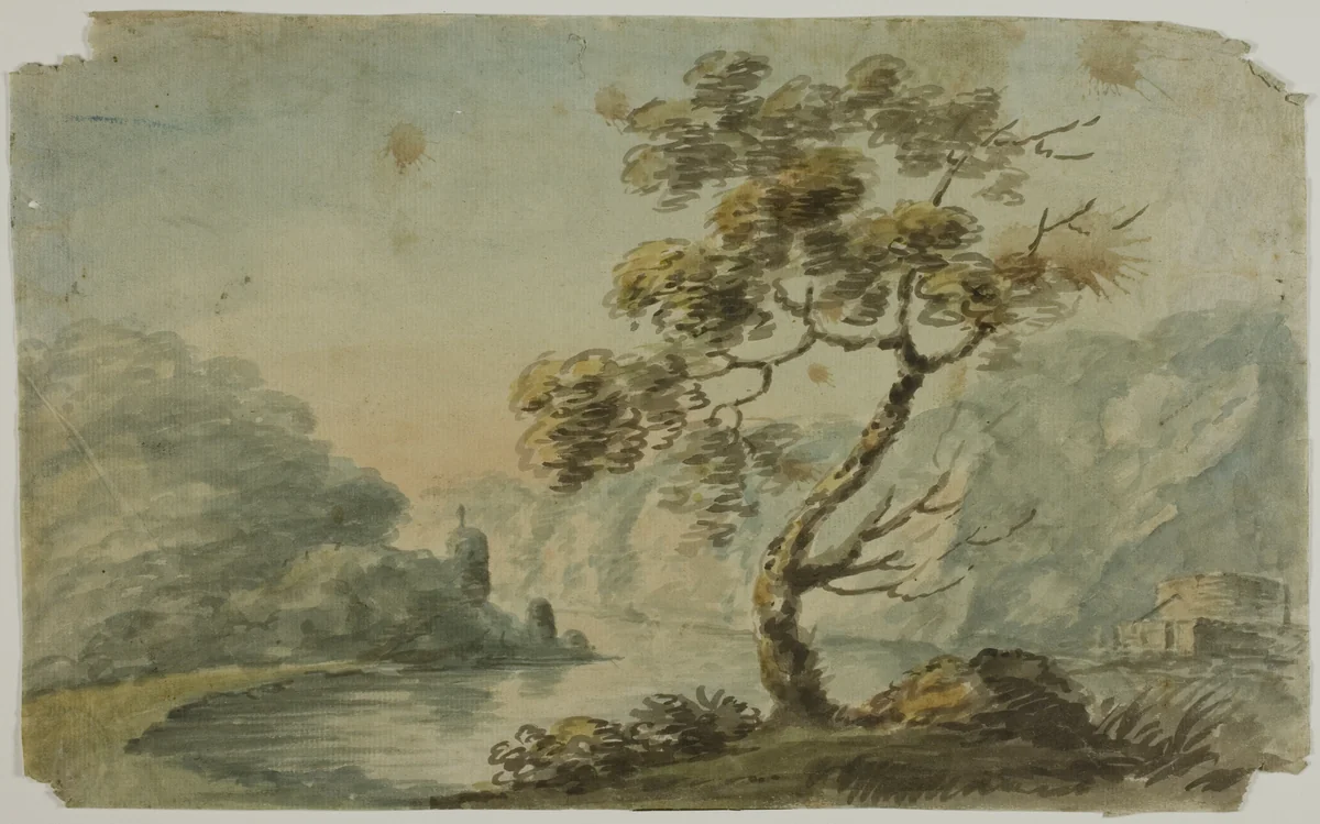 Windswept Landscape by Nicholas Pocock
Richard Wilson, painting, 1734-1821