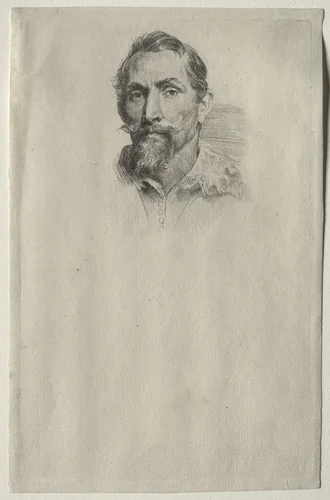 Frans Snyders by Anthony van Dyck, print, 1630-1633