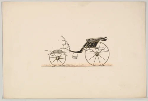 Phaeton (unnumbered) by Brewster & Co., print, 1865-1875