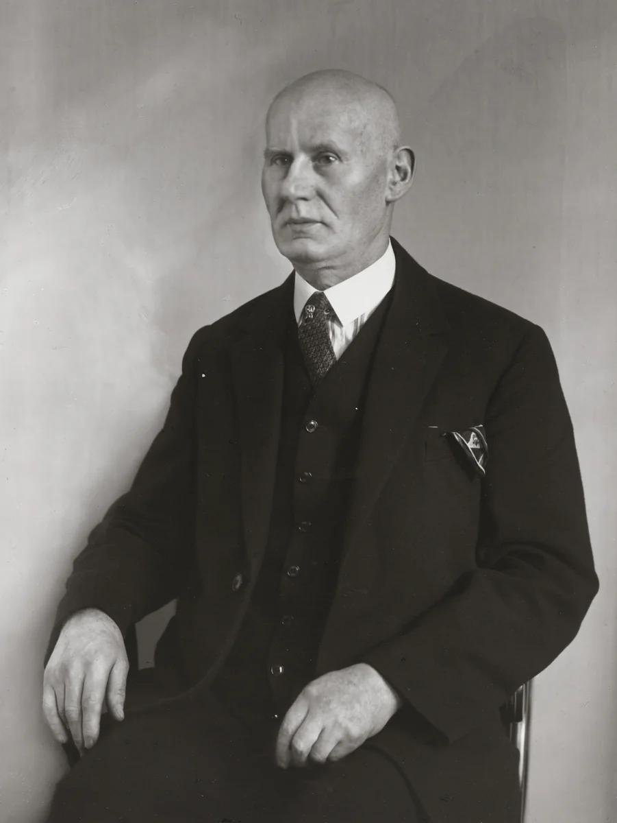 Construction Engineer by August Sander, photograph, 1928