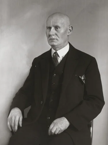 Construction Engineer by August Sander, photograph, 1928