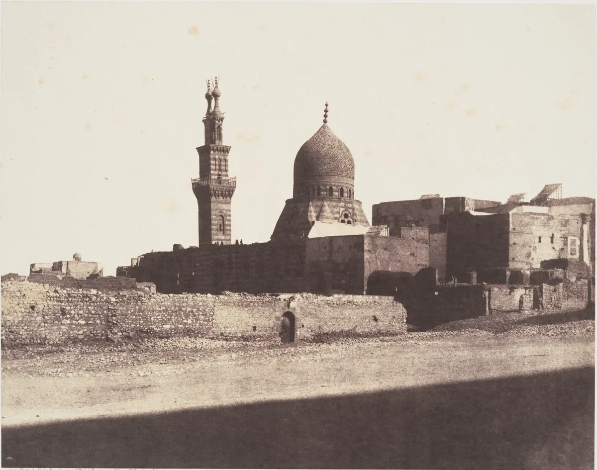 Le Kaire, Mosquée Nâcéryeh by Félix Teynard, photograph, 1851