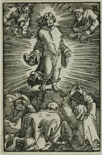 The Transfiguration, from The Fall and Redemption of Man by Albrecht Altdorfer, print, 1510-1518