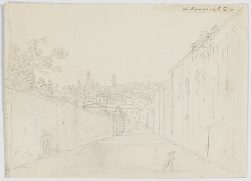 At Rome by Richard Cooper II, drawing, 1774-1775
