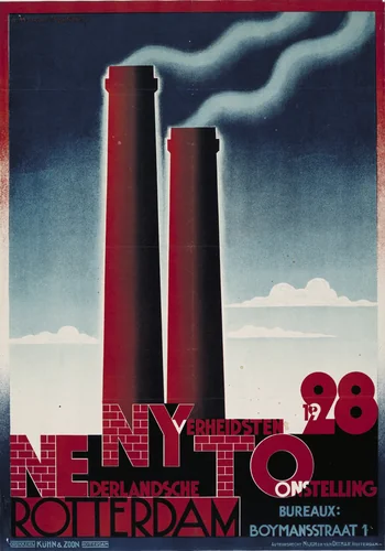 NEderlandsche NYverheidsten TOonstelling by A. M. Cassandre, design, 1928