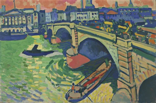 London Bridge by André Derain, painting, 1906