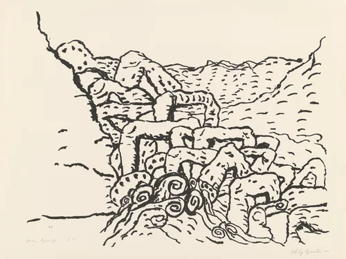 Sea Group [special proof] by Philip Guston, print, 1979-1983