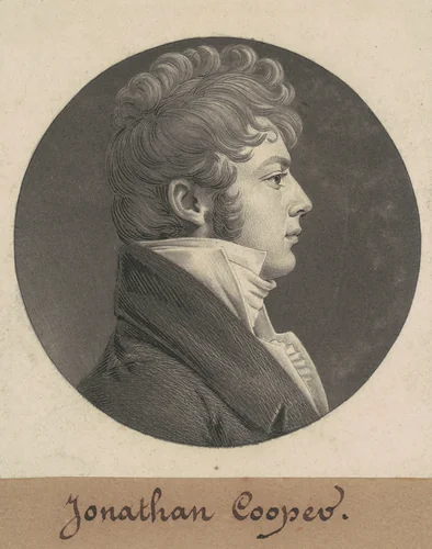 Williams Carter by Charles B. J. Févret de Saint-Mémin, print, 1803-1813