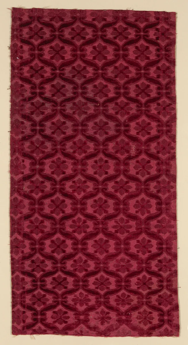 Fragment by Italy, textile, 1590-1610