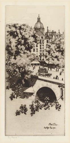 Saint-Paul-Saint-Louis by Eugène Bejot, print, 1908