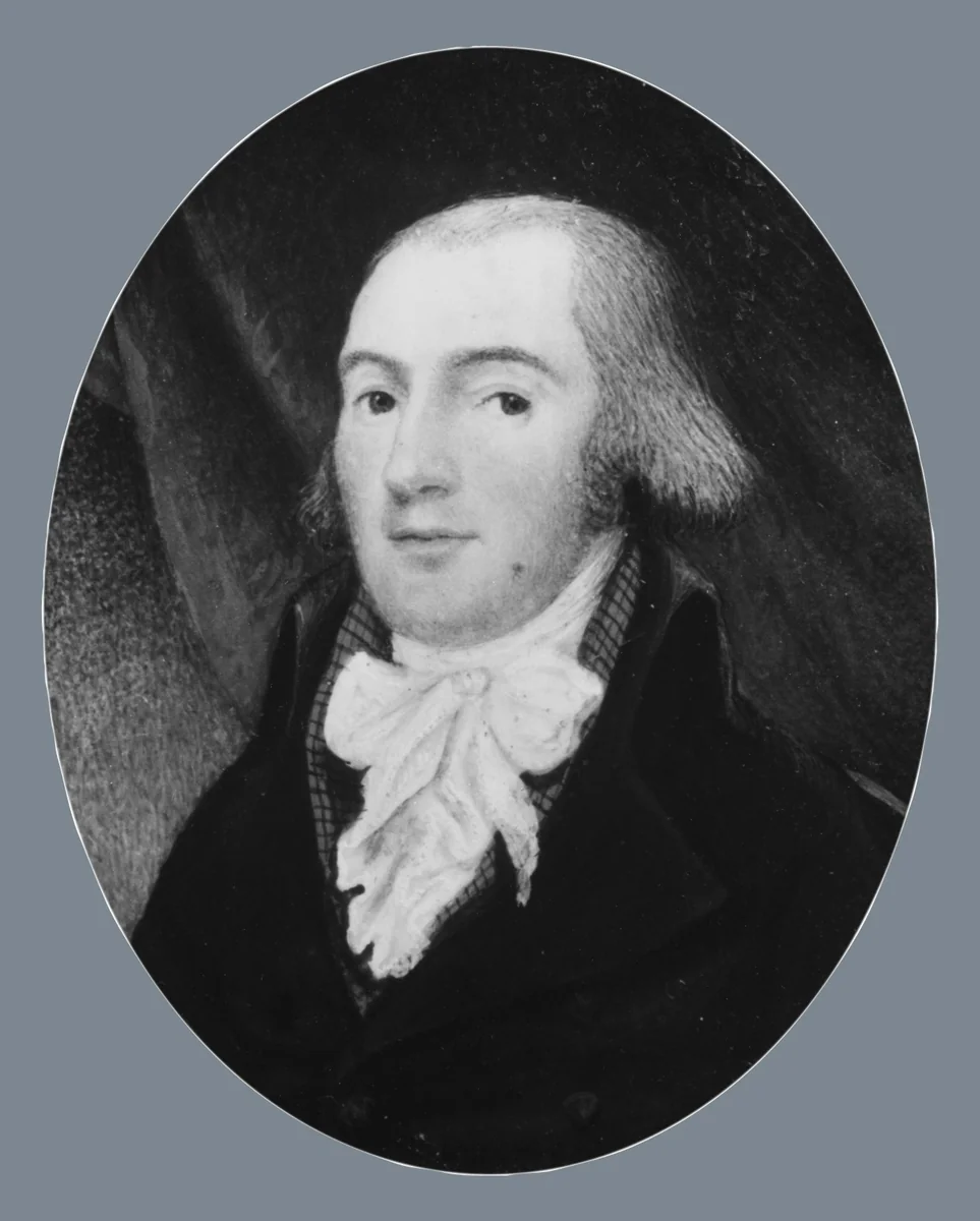 Cornelius George Bowler by Edward Greene Malbone, artwork, 1792-1795