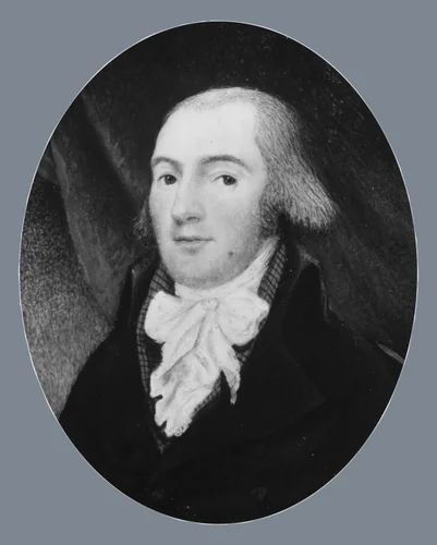 Cornelius George Bowler by Edward Greene Malbone, artwork, 1792-1795