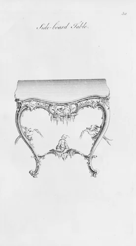 The Second Edition of Genteel Household Furniture in the Present Taste, Part I, II, III by The Society of Upholsterers, Cabinet-Makers, etc., book, 1760-1800