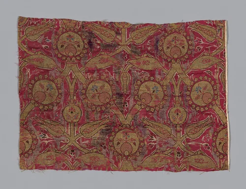 Fragment by Turkey, textile, 1550-1600