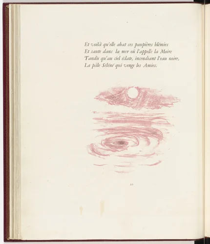 Tailpiece (page 20) from Parallèlement (In Parallel) by Pierre Bonnard, illustrated book, 1900