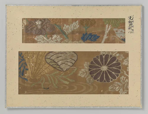 Twee fragmenten textiel by anonymous, textile, 1615-1624