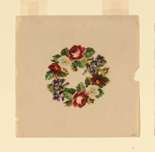 Probably a Design for Needlepoint by United States, textile, 1801-1900