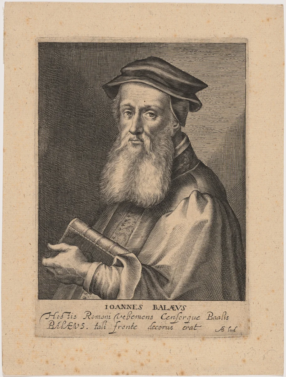 John Bale, Bishop of Ossory by Magdalena van de Passe
Willem de Passe, print, 1620