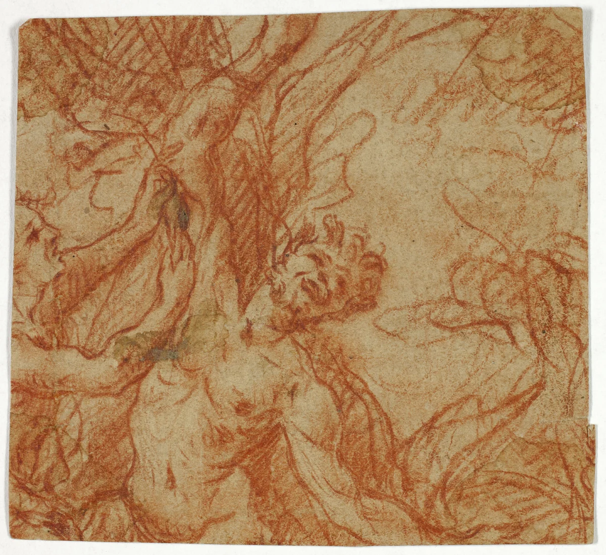 Flaying of Marsyas by Unknown Artist, drawing, 1700-1799