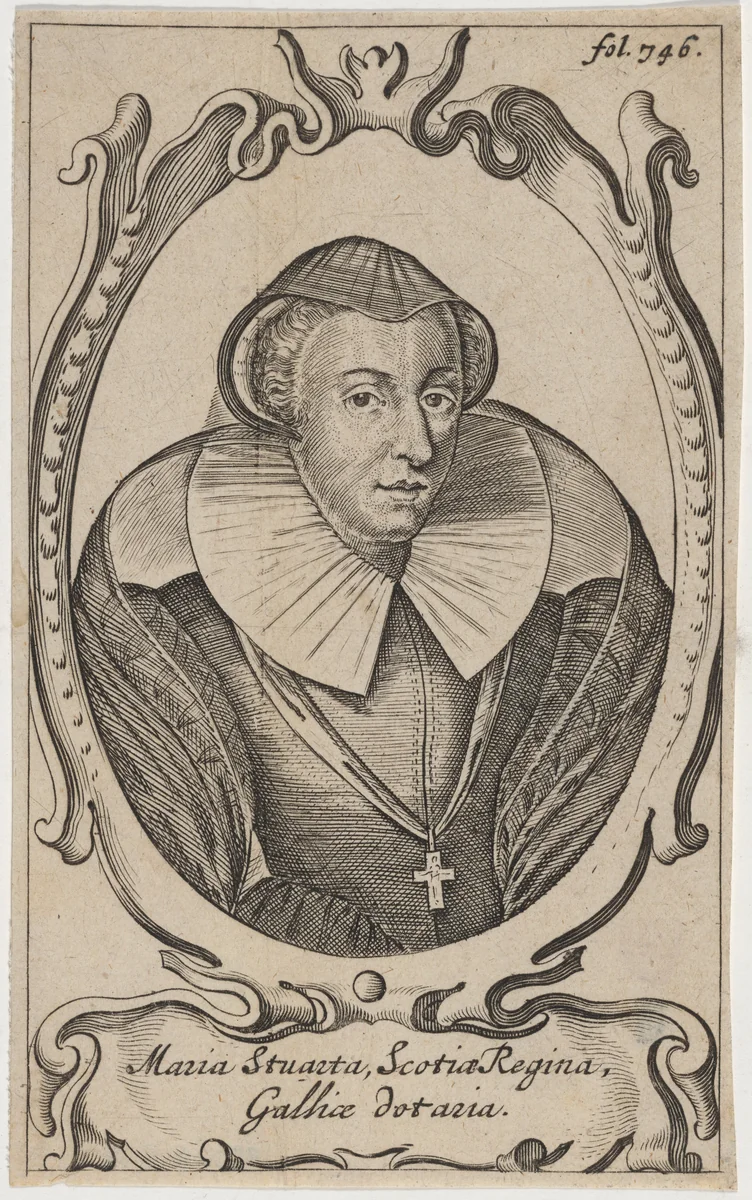 Mary, Queen of Scots by Unknown 19th Century, print, 1800-1899