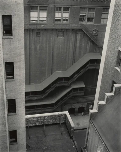 47th Street, New York by Brett Weston, photograph, 1945