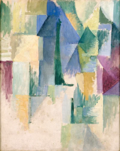 Fenêtre by Robert Delaunay, painting, 1912
