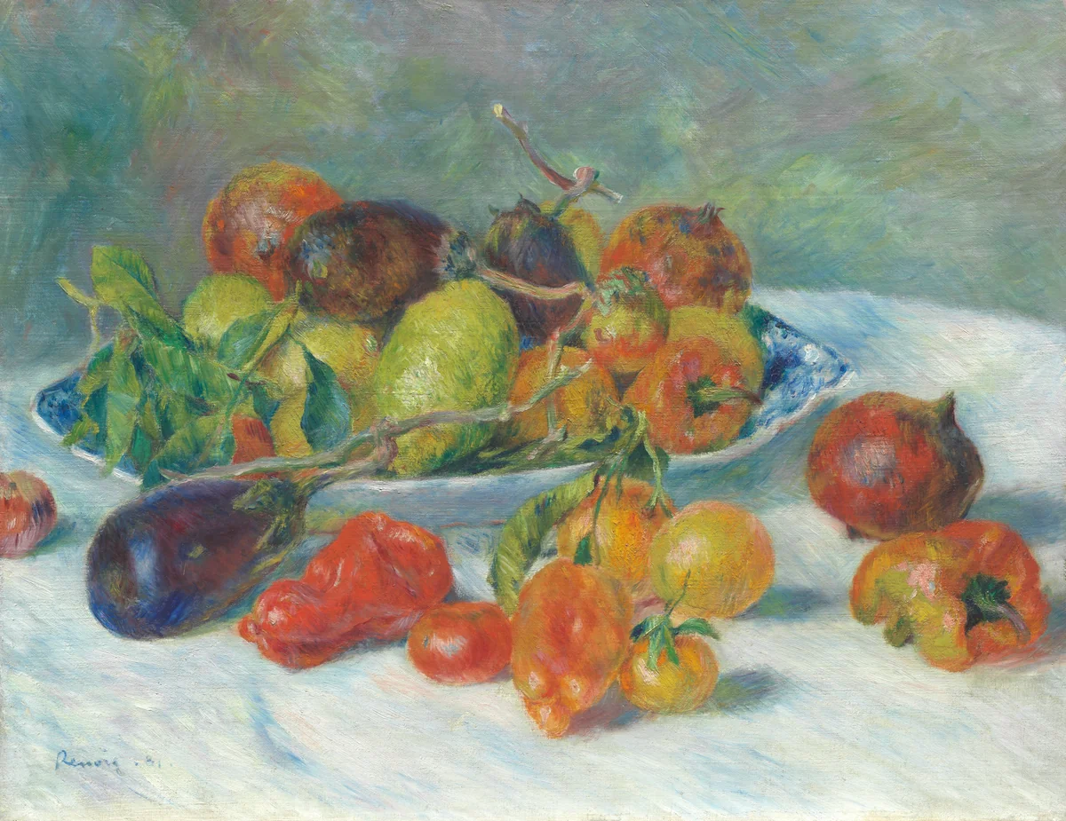 Fruits of the Midi by Pierre-Auguste Renoir, painting, 1881