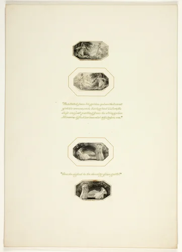 Study for a plate from Telemachus by Thomas Stothard, drawing, 1793-1803