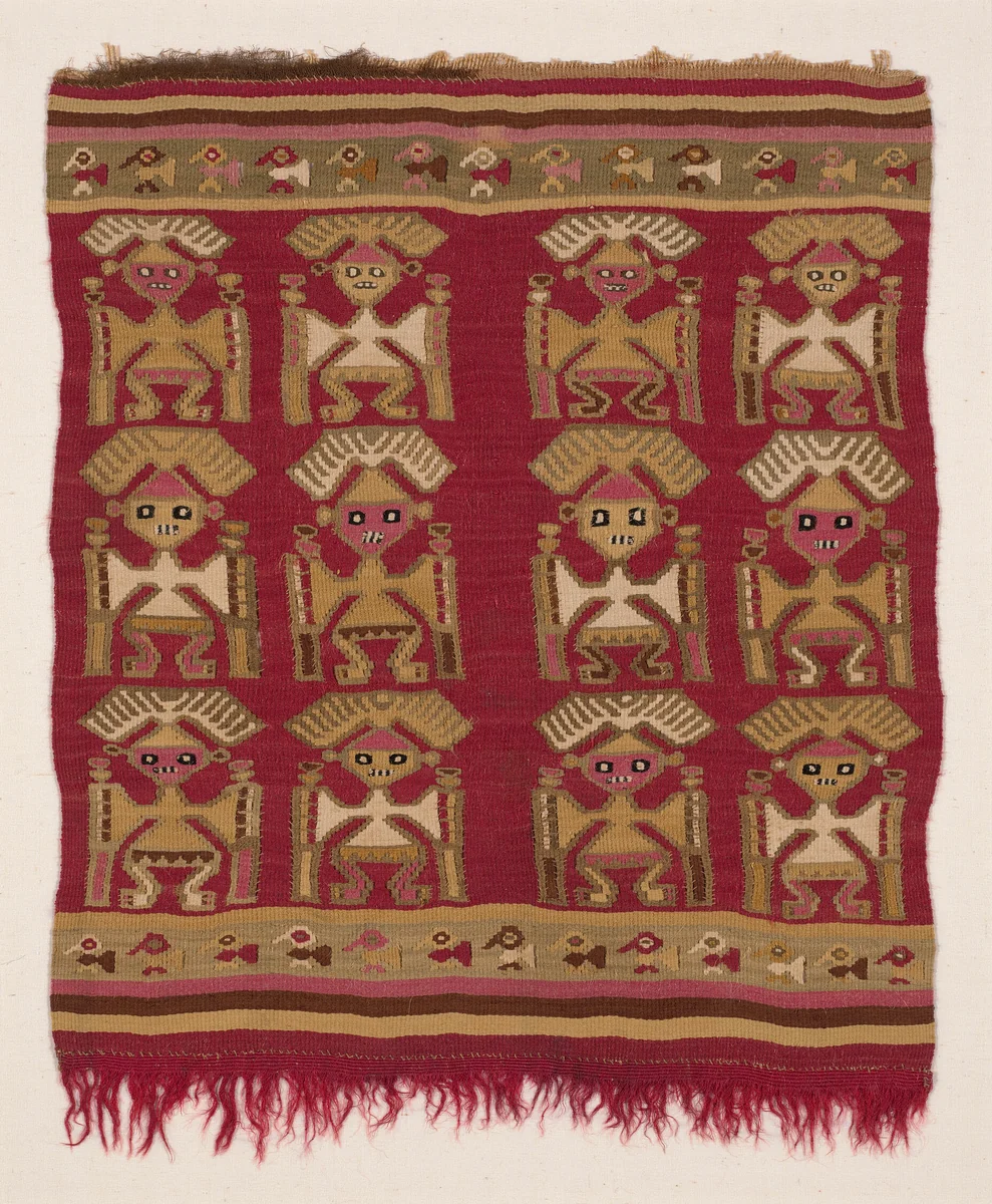 Fragment (Loincloth) by Chimú, textile, 1250-1470