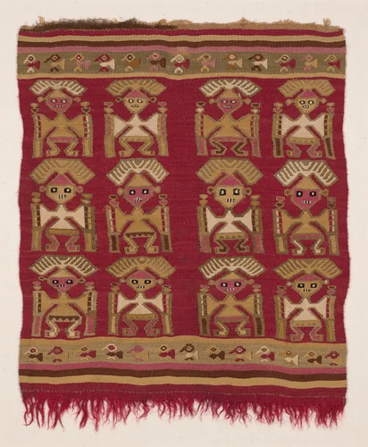 Fragment (Loincloth) by Chimú, textile, 1250-1470