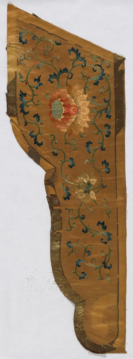 Temple Banner by China, textile, 1700-1750