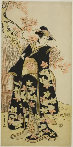 The Actor Iwai Hanshiro IV in an Unidentified Role by Katsukawa Shunsho (勝川 春章), print, 1787-1797