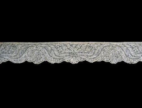 Border by France Valenciennes, textile, 1720-1739