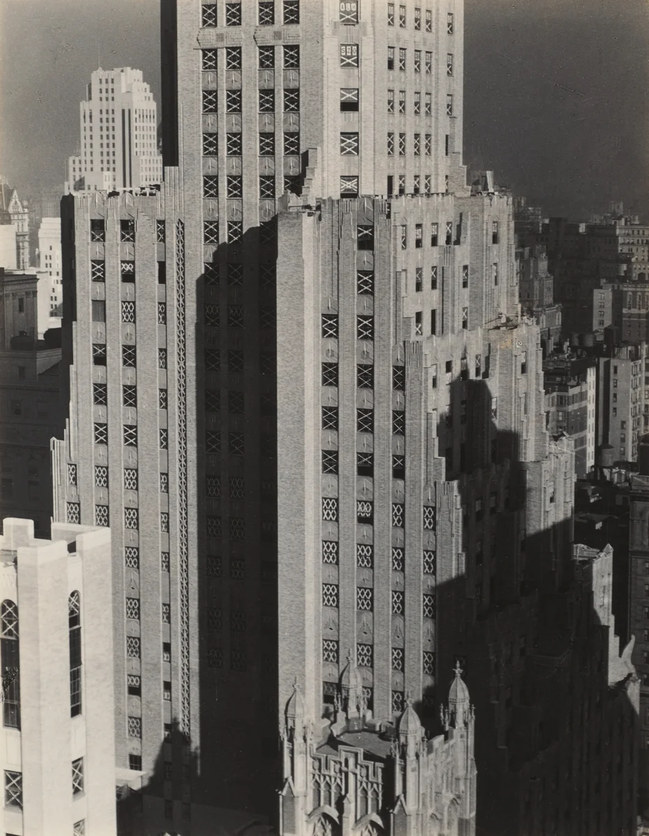 From My Window at the Shelton, North by Alfred Stieglitz, photograph, 1931