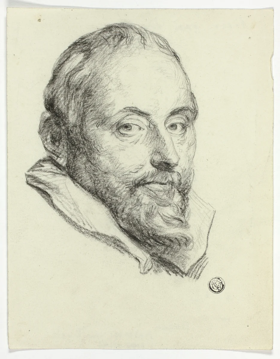 Antoon Triest by Anthony van Dyck, drawing, 1740-1860