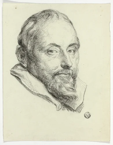 Antoon Triest by Anthony van Dyck, drawing, 1740-1860