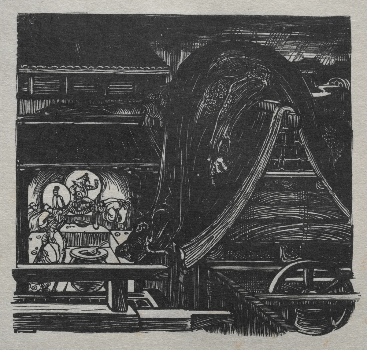 The Dragon by Charles de Sousy Ricketts, print