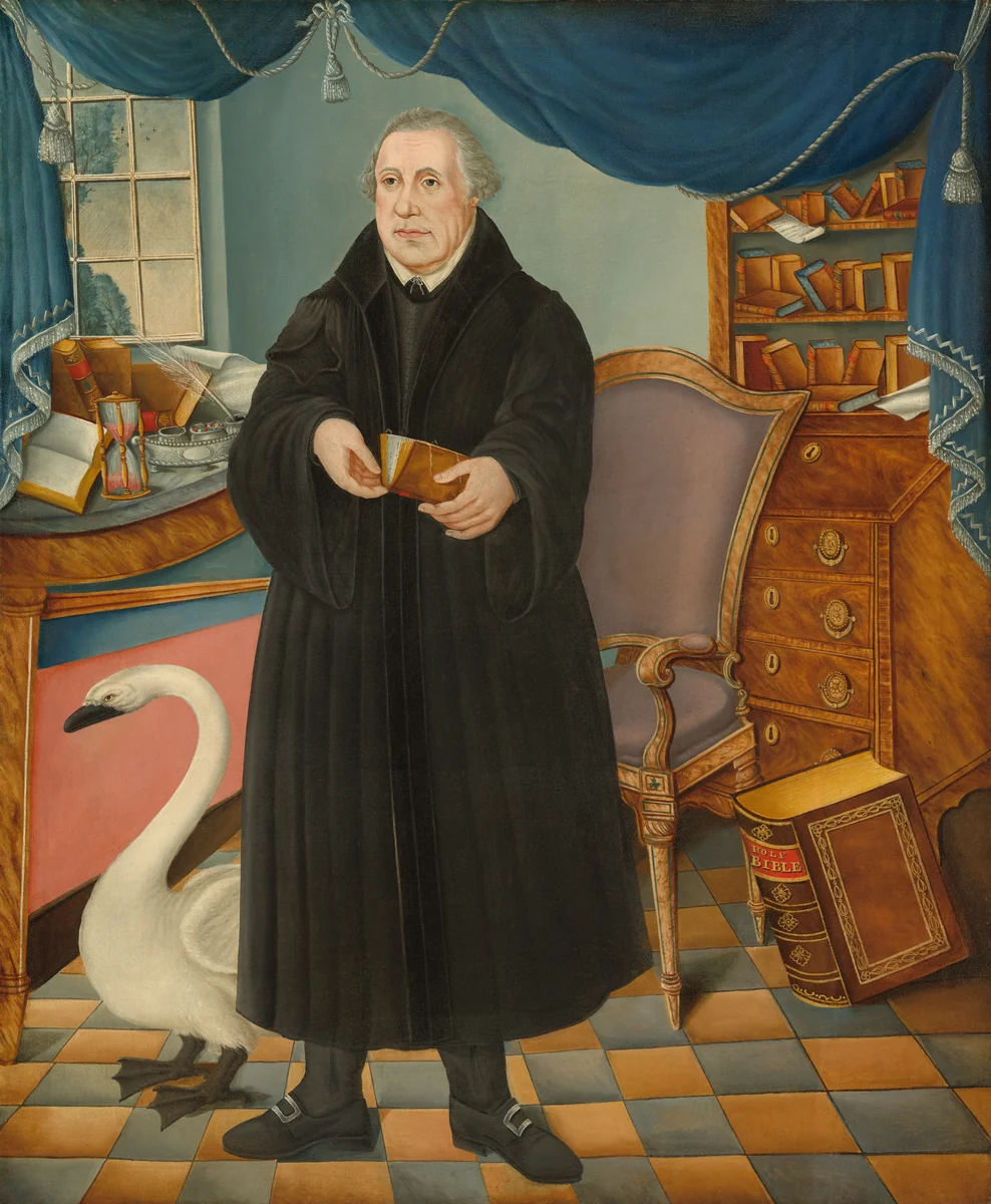 Martin Luther by Frederick Kemmelmeyer, painting, 1800